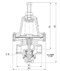 Regulador de presi&oacute;n criog&eacute;nica de baja temperatura de acero inoxidable DYS-20