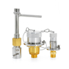 Recept&aacute;culo de retorno de gas criog&eacute;nico de baja temperatura de acero inoxidable DHK-10 GNL