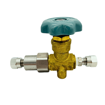 V&aacute;lvula de lat&oacute;n de control de GNC XLF-1 con dispositivo de exceso de flujo 