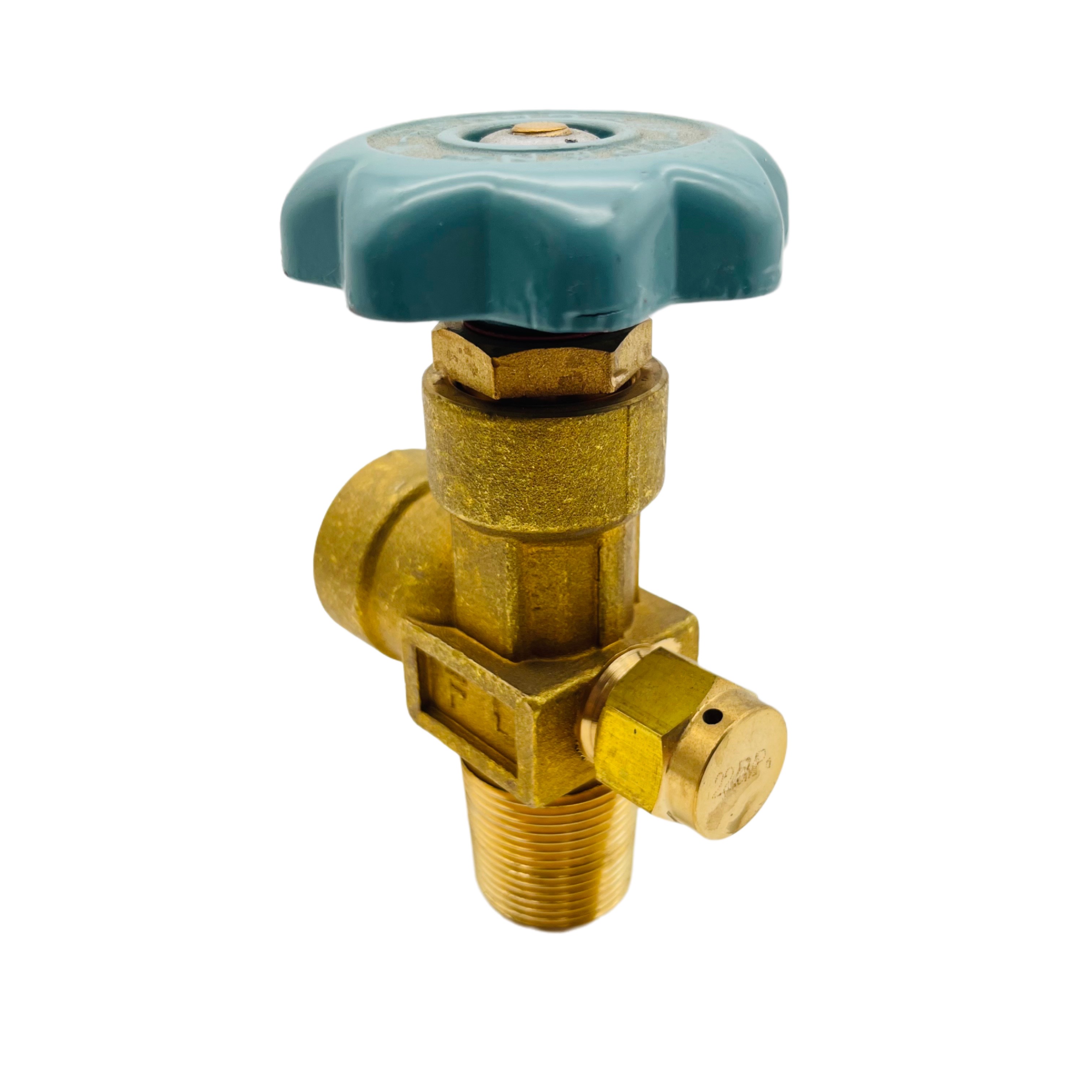 QF 6 Flapper Type Brass Oxygen O2 Cylinder Valve From China Manufacturer Feilun Gas Valve