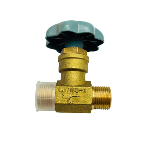 QJT150-4 Фитинг газопровода Латунный прямоугольный клапан