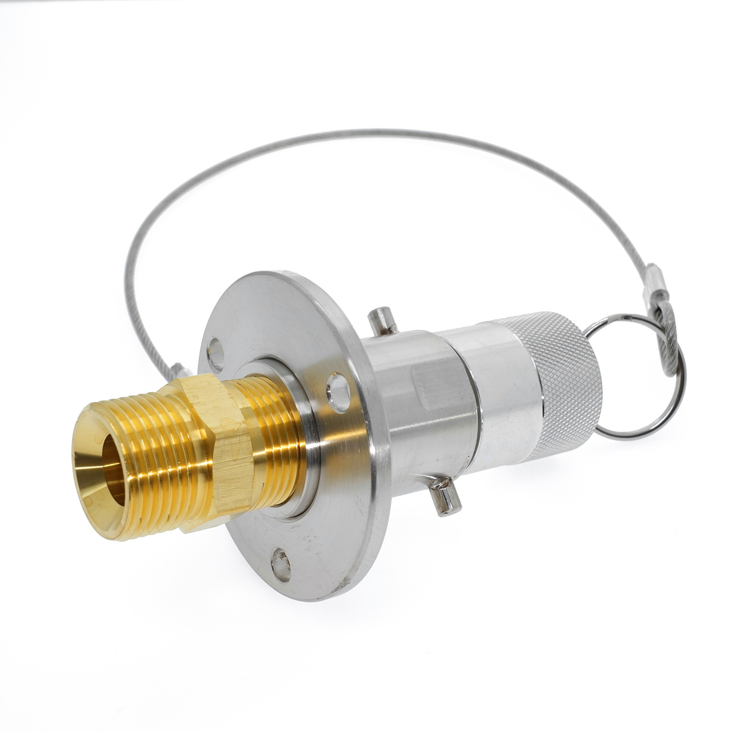 Recept&aacute;culo de retorno de gas criog&eacute;nico de baja temperatura de acero inoxidable DHK-10 GNL