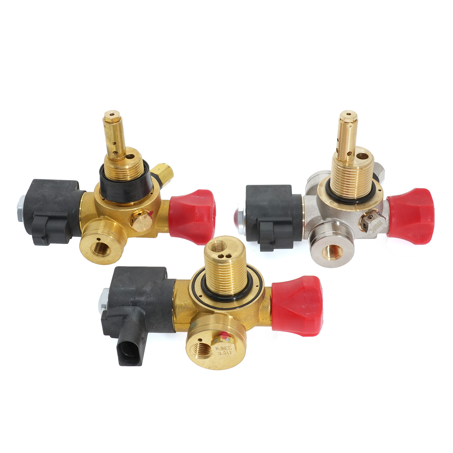 CTF-XD12C 20MPA 8MM V&aacute;lvula de cilindro de solenoide de gas natural CNG