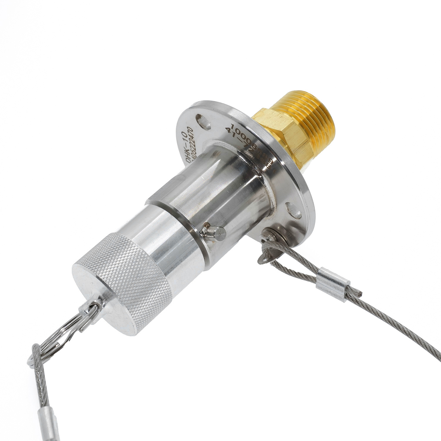 Recept&aacute;culo de retorno de gas criog&eacute;nico de baja temperatura de acero inoxidable DHK-10 GNL
