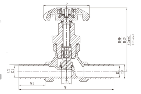 DJ-15B/18.5 Криогенный шаровой клапан СПГ для резервуара для хранения