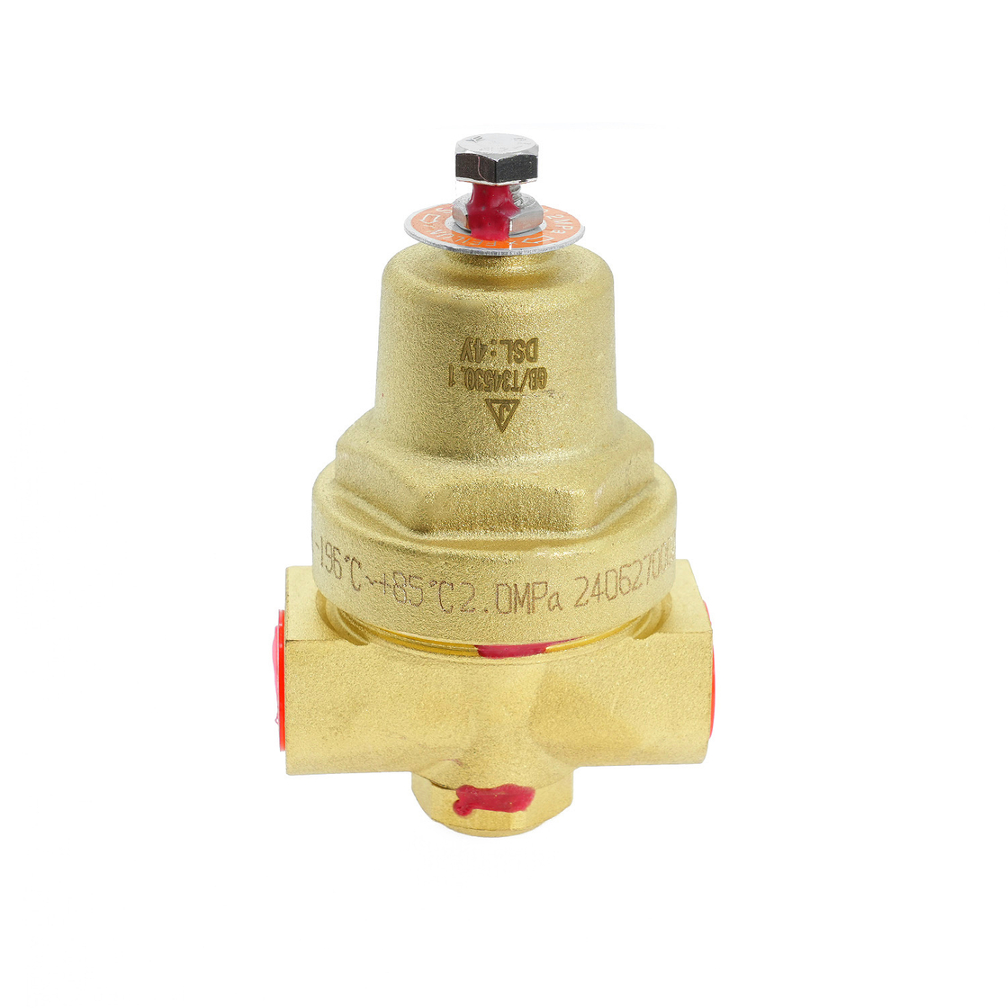 Regulador de presi&oacute;n criog&eacute;nica DYS-06F para tanque de almacenamiento de baja temperatura